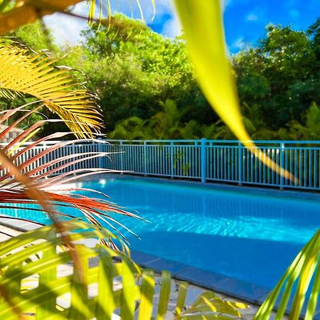 Magnifique Appartement Fleurs Caraibes - 6 Personnes En Residence Avec Piscine Privee - Sainte Anne Kültér fotó