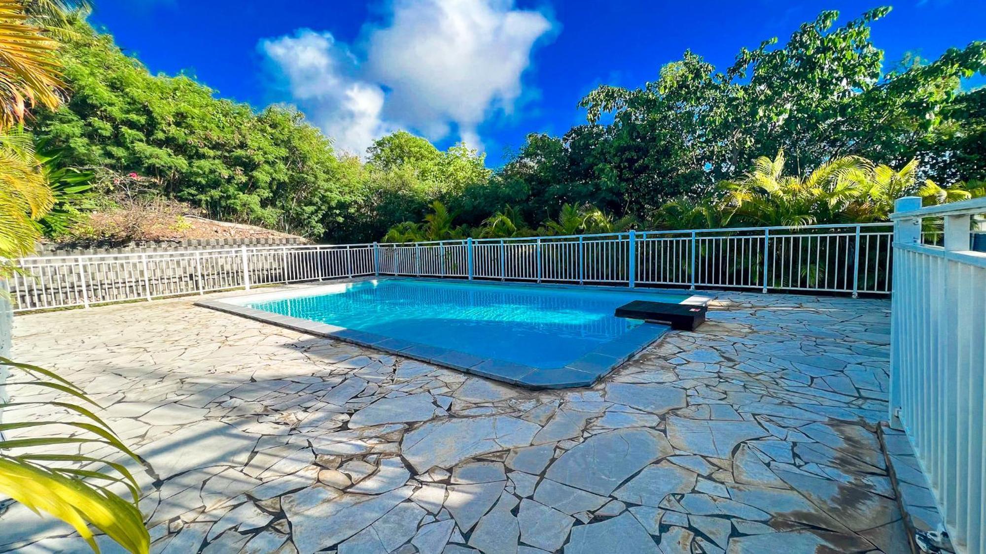 Magnifique Appartement Fleurs Caraibes - 6 Personnes En Residence Avec Piscine Privee - Sainte Anne Kültér fotó