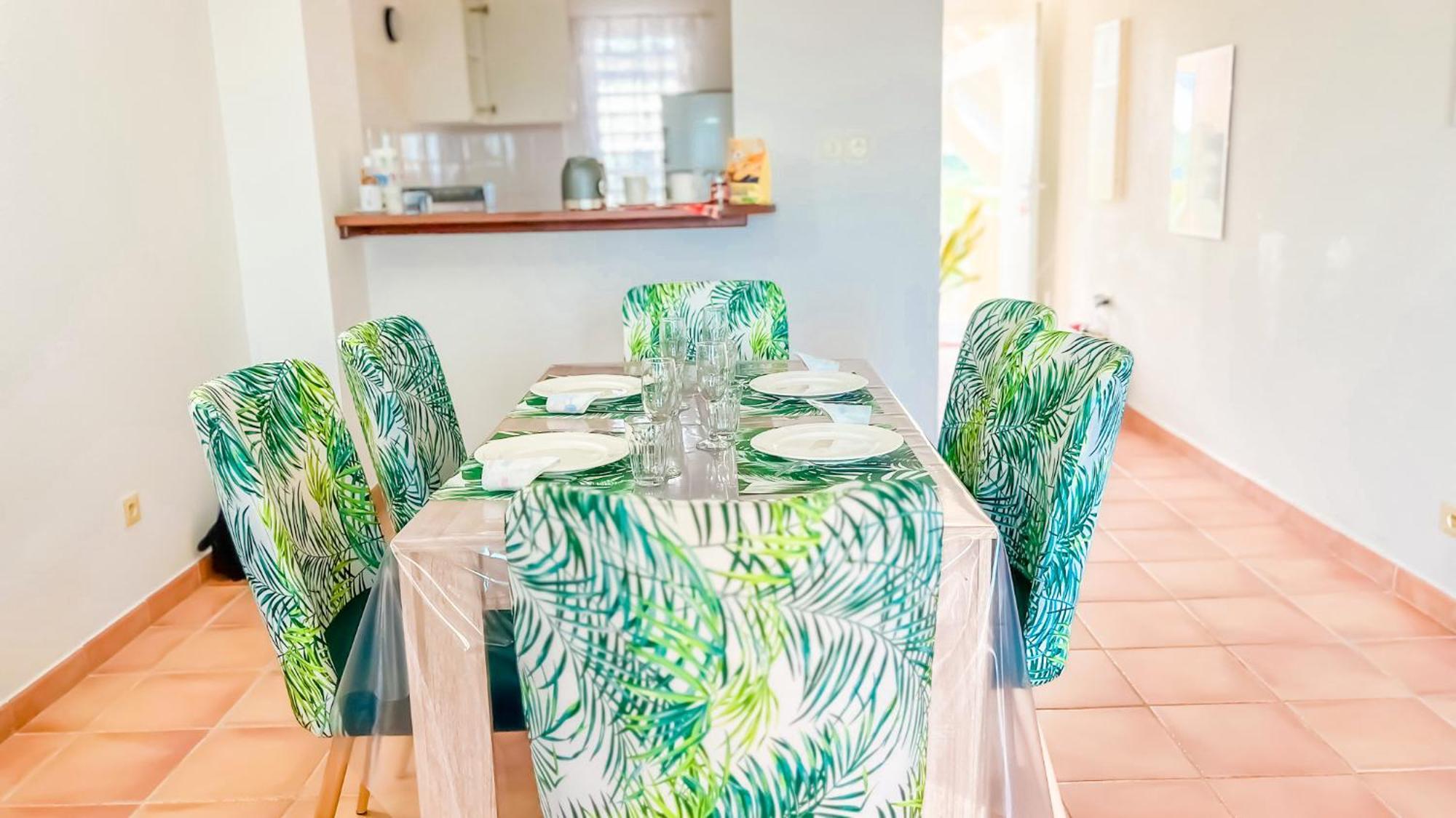 Magnifique Appartement Fleurs Caraibes - 6 Personnes En Residence Avec Piscine Privee - Sainte Anne Kültér fotó